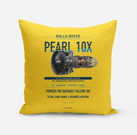 Thumbnail for PEARL 10X design on yellow pillow