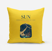 Thumbnail for Friedman Memorial Airport (SUN) design on yellow pillow
