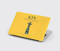 Thumbnail for Ketchikan International Airport (KTN) design on yellow MacBook case