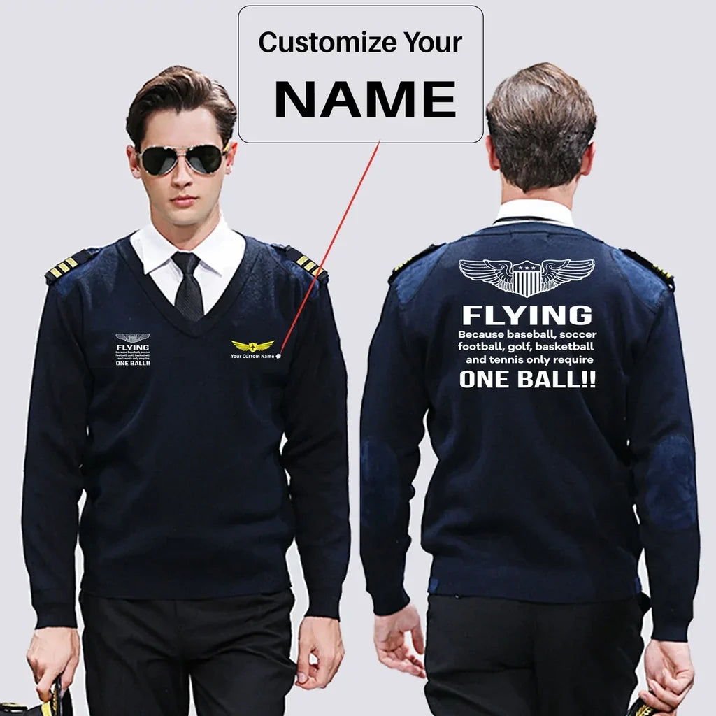Customisable Flying One Ball Sweater - view 3