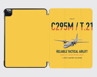 Thumbnail for Airbus C295M T.21 design on yellow ipad tablet case