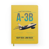 Thumbnail for A-3B Skywarrior design on yellow notebook