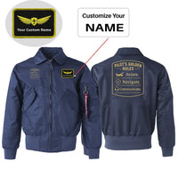 Thumbnail for Customisable Pilot's Golden Rules Embroidery Patch - view 3