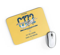 Thumbnail for Cessna 172 Skyhawk design on yellow rectangle mouse pad