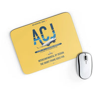 Thumbnail for Airbus ACJ319neo design on yellow rectangle mouse pad