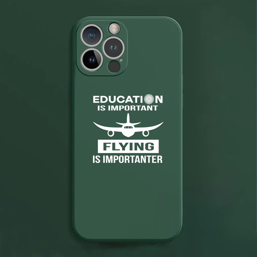 Flying is Importanter iPhone Case - view 3