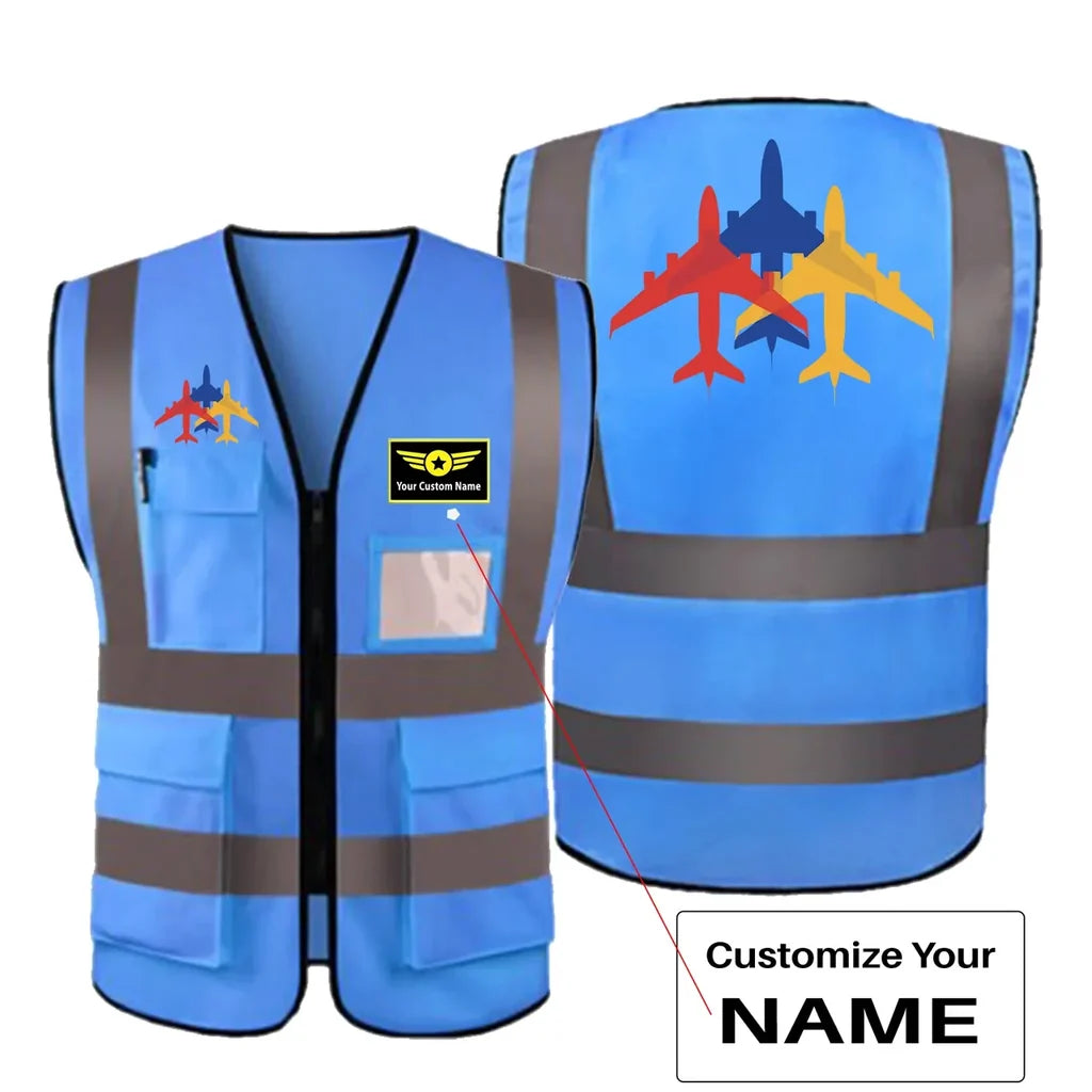 Colourful 3 Airplanes Vest - view 3