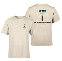 Thumbnail for Ascent AeroSystems Spirit design on beige t shirt
