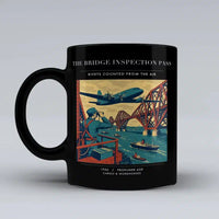 Thumbnail for VINTAGE G4482 - The Bridge Inspection Pass - Ceramic Mug design on black
