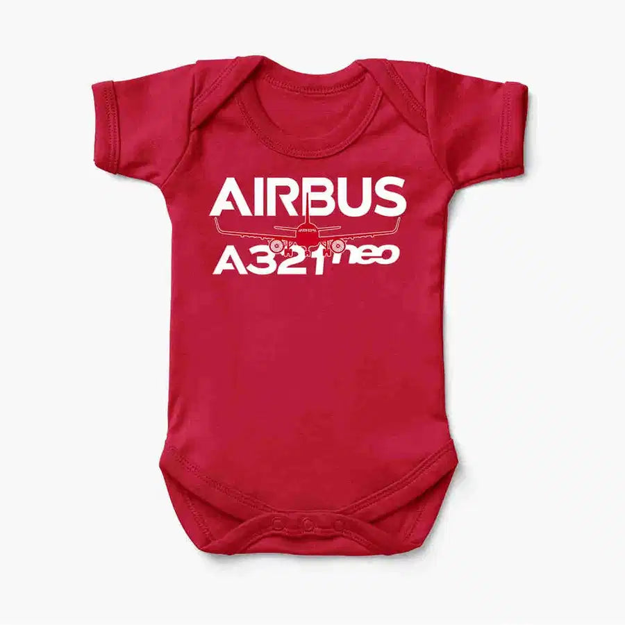 Airbus A321 Baby Bodysuit - view 3