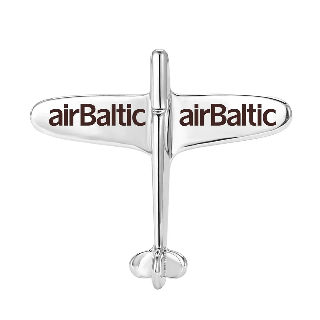 Airplane Shape Brooch - view 3
