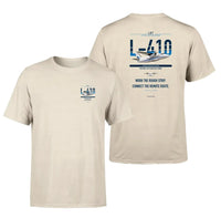 Thumbnail for LET L-410 UVP-E20 design on beige t shirt