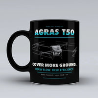 Thumbnail for Agras T50 Mug design on black dji