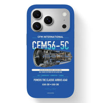 Thumbnail for CFM56-5C Case design on blue iphone case