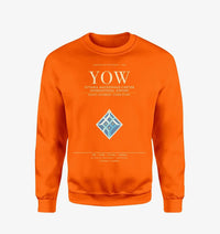Thumbnail for Ottawa Macdonald-Cartier International Airport YOW Sweatshirt - Orange