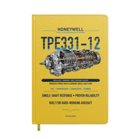 Thumbnail for TPE331-12 design on yellow notebook