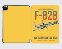 Thumbnail for F-82B Twin Mustang design on yellow ipad tablet case