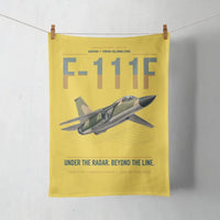 Thumbnail for F-111F Aardvark design on yellow towel