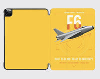 Thumbnail for English Electric Lightning F6 design on yellow ipad tablet case