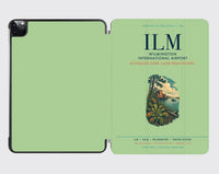 Thumbnail for Wilmington International Airport (ILM) design on light green ipad tablet case