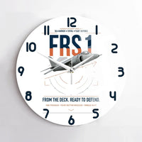 Thumbnail for British Aerospace Sea Harrier FRS.1 design on white no frame wall clock