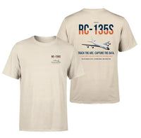 Thumbnail for RC-135S Cobra Ball design on beige double-side t-shirt, double-side print