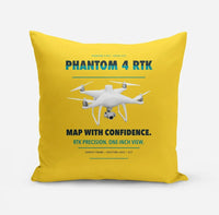 Thumbnail for DJI Phantom 4 RTK design on yellow pillow