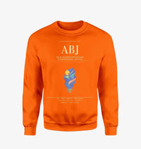 Thumbnail for Felix Houphouet-Boigny International Airport ABJ Sweatshirt - Orange