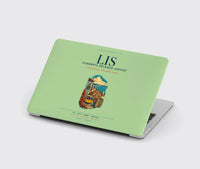 Thumbnail for Lisbon Humberto Delgado Airport (LIS) design on light green MacBook case