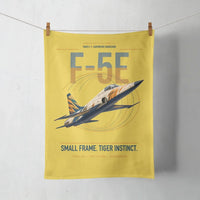 Thumbnail for F-5E Tiger II design on yellow towel