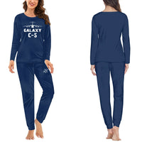 Thumbnail for Military Transport Airplane C 5 women pajamas - Dark Blue