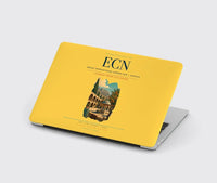 Thumbnail for Ercan International Airport (ECN) design on yellow MacBook case