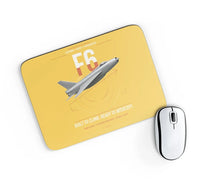 Thumbnail for English Electric Lightning F6 design on yellow rectangle mouse pad