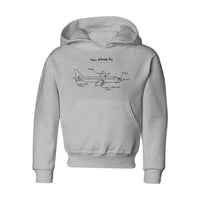 Thumbnail for How Planes Fly Hoodie - view 3