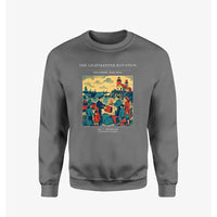 Thumbnail for VINTAGE G4418 - The Lightkeeper Rotation - Designed Sweatshirts design on gray