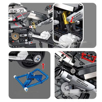Thumbnail for 1056Pcs Suzuki Motorcycle For Model - view 4