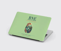 Thumbnail for Brisbane Airport (BNE) design on light green MacBook case