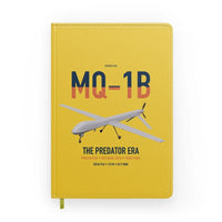 Thumbnail for MQ-1B Predator design on yellow notebook
