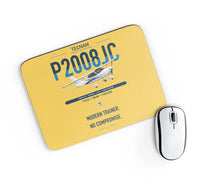 Thumbnail for Tecnam P2008JC NG design on yellow rectangle mouse pad