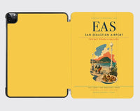 Thumbnail for San Sebastián Airport (EAS) design on yellow ipad tablet case