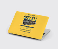 Thumbnail for SPEY 511 design on yellow MacBook case