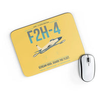 Thumbnail for F2H-4 Banshee design on yellow rectangle mouse pad