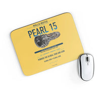 Thumbnail for PEARL 15 design on yellow rectangle mouse pad