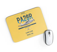 Thumbnail for Piper PA-28R Arrow III design on yellow rectangle mouse pad