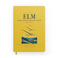 Thumbnail for Elmira Corning Regional Airport (ELM) design on yellow notebook