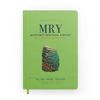Thumbnail for Monterey Regional Airport (MRY) design on light green notebook