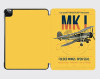 Thumbnail for Fairey Swordfish Mk I design on yellow ipad tablet case