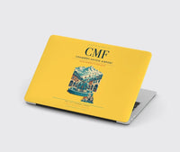 Thumbnail for Chambéry-Savoie Airport (CMF) design on yellow MacBook case