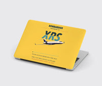 Thumbnail for Bombardier Global Express XRS design on yellow MacBook case