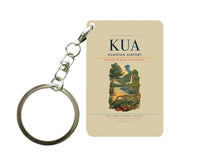 Thumbnail for Kuantan Airport (KUA) design on beige key chain